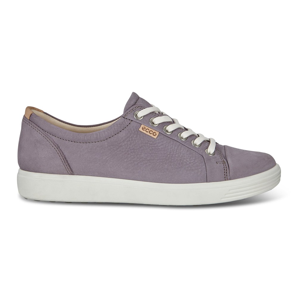 Womens Sneakers - ECCO Soft 7 - Purple - 1063BGXWZ